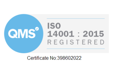 New environmental ISO accreditation awarded